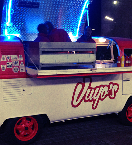The original Vuyo's branded van